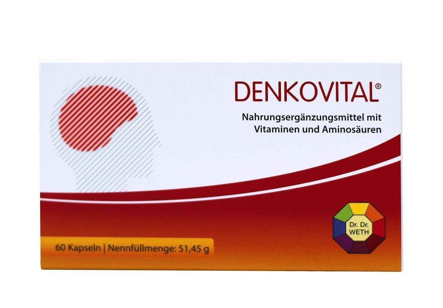 DENKOVITAL, essential amino acids, memory vitamins