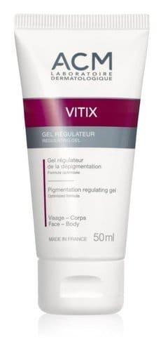 Depigmentation of skin, Vitix care gel for skin with depigmentation spots - UKDorf 