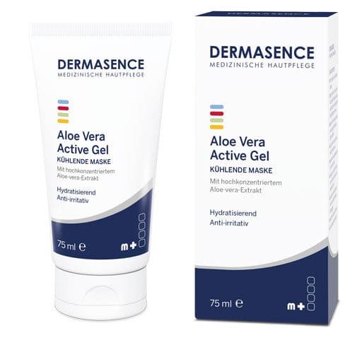 DERMASENCE Aloe Vera Active Gel, Anti-irritant and cooling mask - UKDorf 
