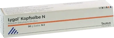 desquamation. of horny cells, dandruff, LYGAL head ointment N - UKDorf 