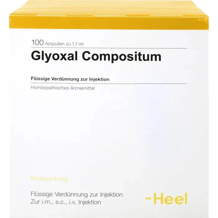 Detox, detox your liver, natural detox, GLYOXAL compositum ampoules - UKDorf 