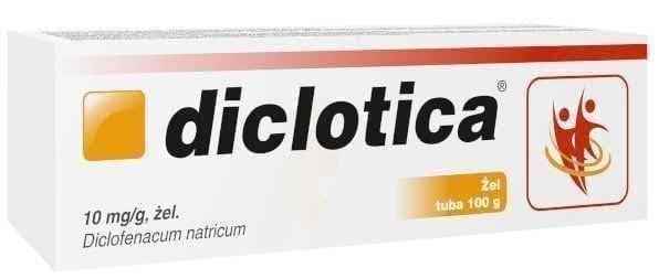 Diclotica gel inflammation of joints