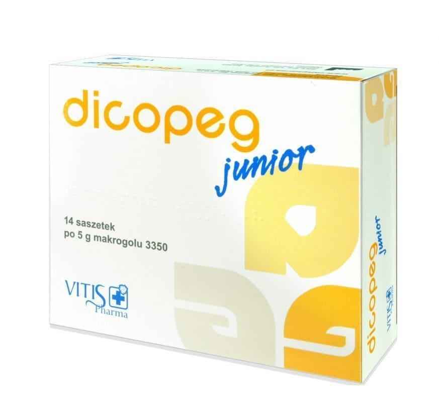 Dicopeg Junior 5g x 14 sachets, constipation in infants, baby constipation