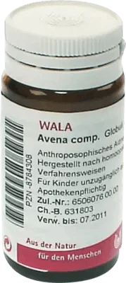 Difficulty falling asleep, neurasthenic, hypersensitivity, restless, AVENA COMP.Globuli - UKDorf 