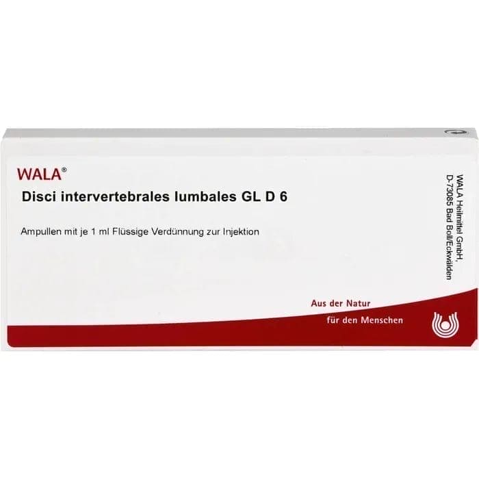 DISCI intervertebral lumbar GL D 6 ampoules - UKDorf 