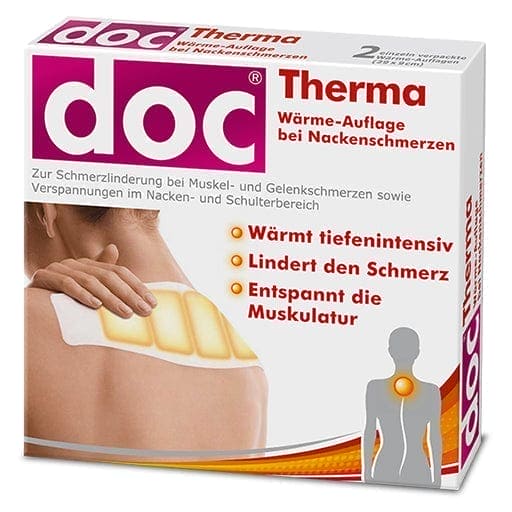 DOC THERMA heat pad for neck pain, pain relief in muscle, joint pain - UKDorf 