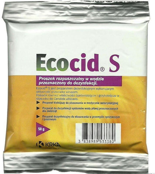 Dog disinfectant, safe disinfectant for cats, Ecocid S disinfection powder for animals - UKDorf 