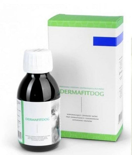 Dog itchy skin, Dermafit Dog supporting skin function - UKDorf 