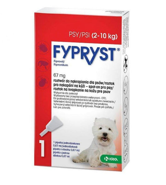 Dog lice and flea treatment, Fyprist 2-10 kg - UKDorf 