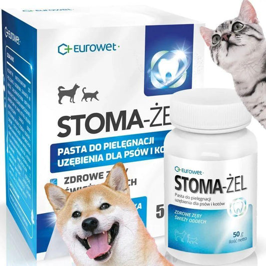 Dogs dental care, dental care for cats, Stoma-gel - UKDorf 