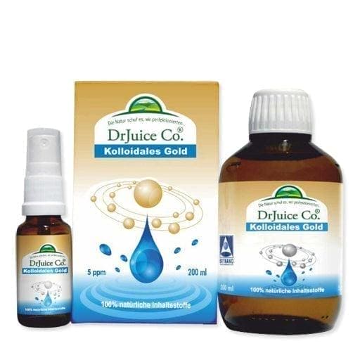 DRJUICE colloidal gold spray, colloidal gold spiritual benefits - UKDorf 