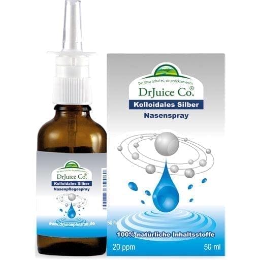 DRJUICE colloidal silver, hay fever, nasal spray - UKDorf 