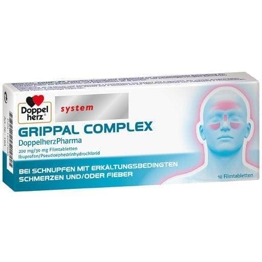 Drug used to relieve pain or fever, GRIPPAL COMPLEX - UKDorf 