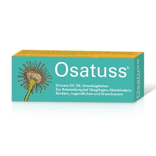 Dry irritating cough, Drosera, homeopathic medicine, OSATUSS globules - UKDorf 