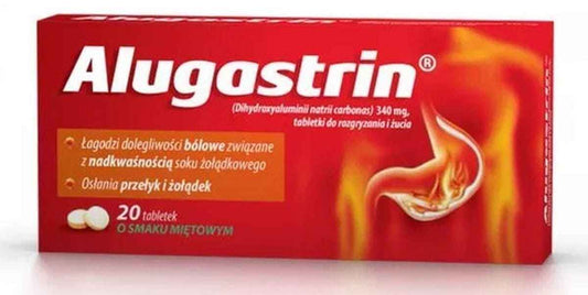 Duodenal ulcer, ALUGASTRIN, digestive tract mucosa, hyperacidity treatment