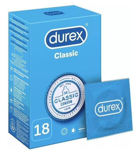 DUREX CLASSIC Condoms 18 pieces - UKDorf 