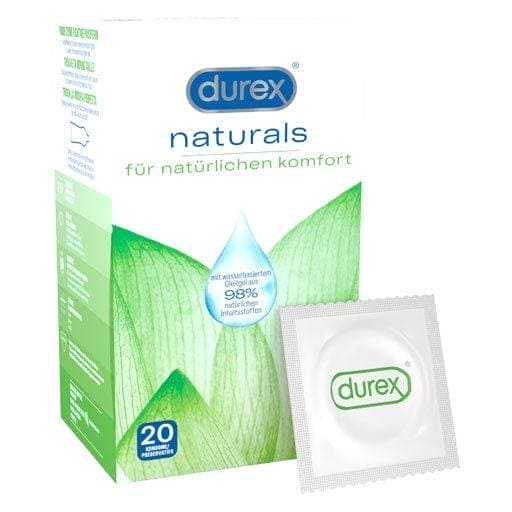 DUREX naturals condoms with water-based lubricant - UKDorf 