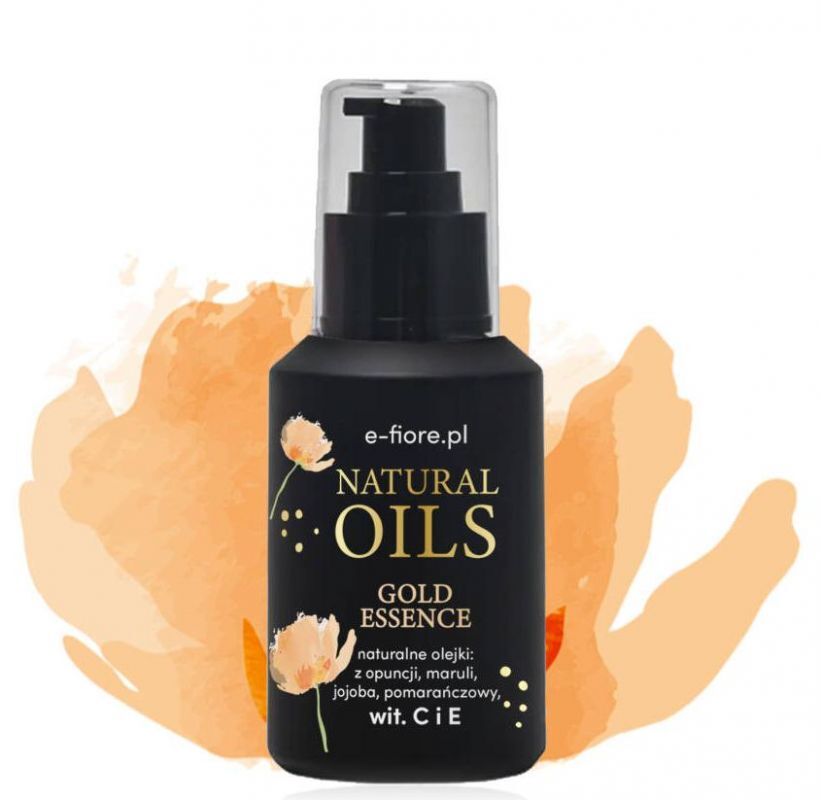 e-FIORE Golden oil serum firming GOLD ESSENCE with vitamin C and E - UKDorf 