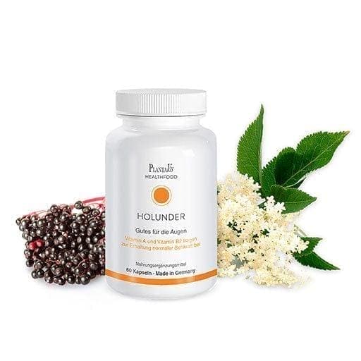 ELDER, Vitamin A and Vitamin B2, CAPSULES - UKDorf 