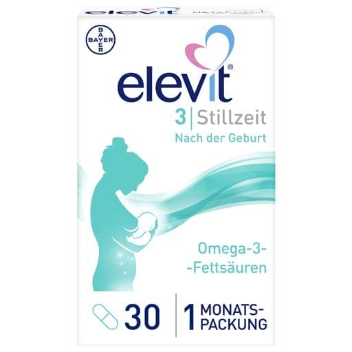 ELEVIT 3 breastfeeding soft capsules - UKDorf 