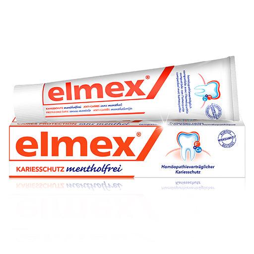 ELMEX menthol-free toothpaste with folding box - UKDorf 
