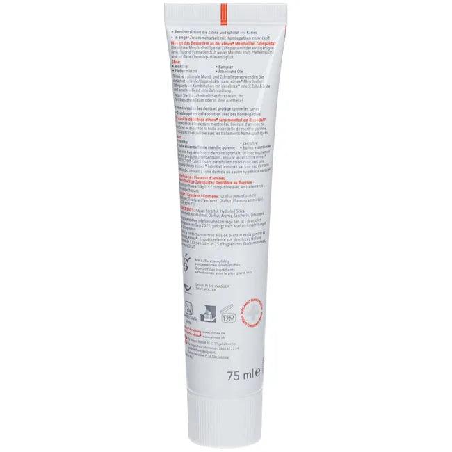 ELMEX menthol-free toothpaste with folding box - UKDorf 