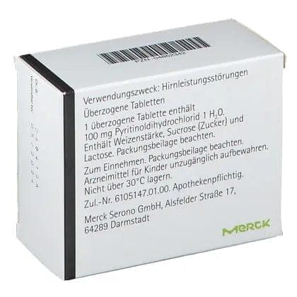 ENCEPHABOL, nootropics 100 mg, Dementia, lack of concentration - UKDorf 
