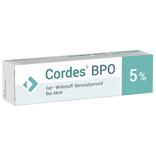 Endogenous acne, acne vulgaris, CORDES BPO 5% Gel - UKDorf 