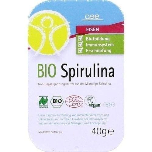 Energy metabolism, SPIRULINA 500 mg Bio Naturland Tablets - UKDorf 