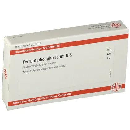 Epicondylitis, anaemia, FERRUM PHOSPHORICUM D 8 ampoules - UKDorf 