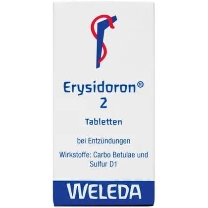 ERYSIDORON 2 tablets, Anthroposophic medicine for inflammation - UKDorf 