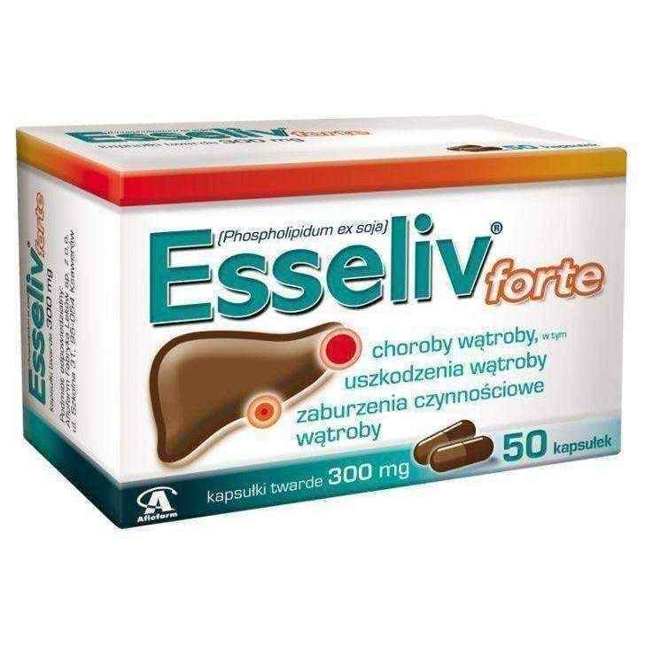 ESSELIV Forte, alcoholic hepatitis, liver failure, liver damage symptoms