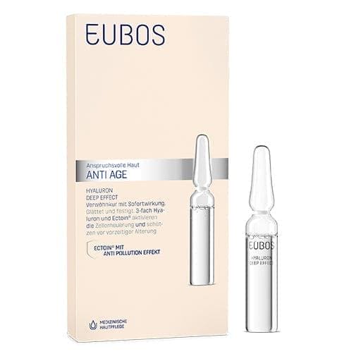 EUBOS ANTI-AGE Hyaluron Deep Effect ampoules - UKDorf 