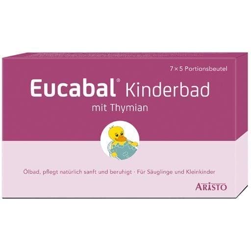 EUCABAL children's, infants bath with thyme, almond oil - UKDorf 