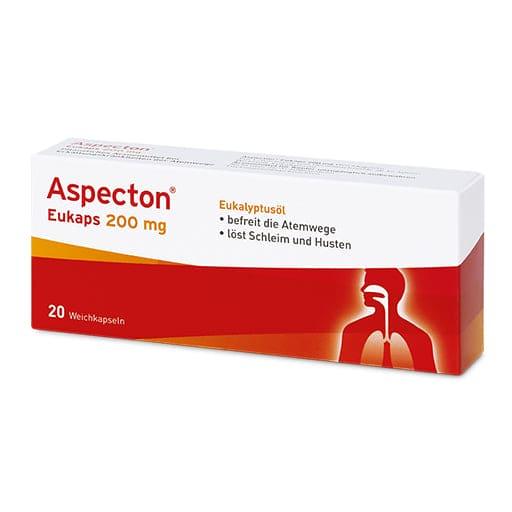 Eucalyptus oil, ASPECTON Eukaps 200 mg soft capsules - UKDorf 