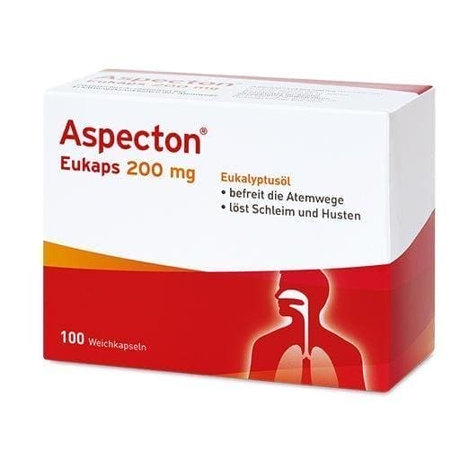 Eucalyptus oil, ASPECTON Eukaps 200 mg soft capsules - UKDorf 