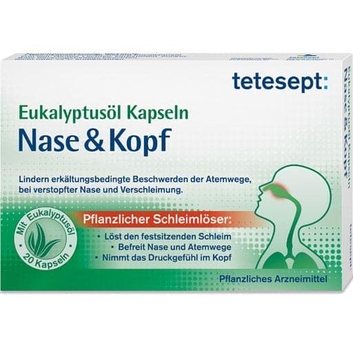 eucalyptus oil capsules nose & head - UKDorf 