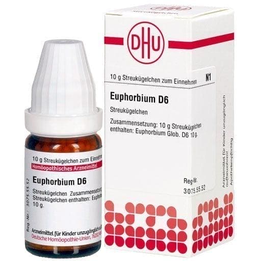 EUPHORBIUM D 6, breathing difficulties, asthma, bronchitis, hay fever - UKDorf 