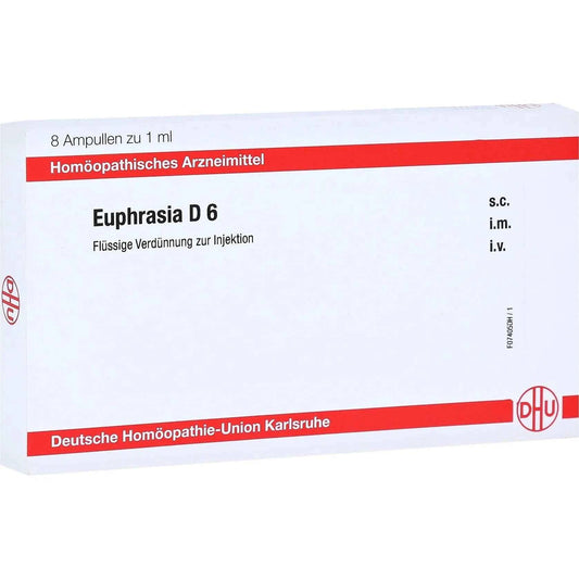 EUPHRASIA D 6 ampoules