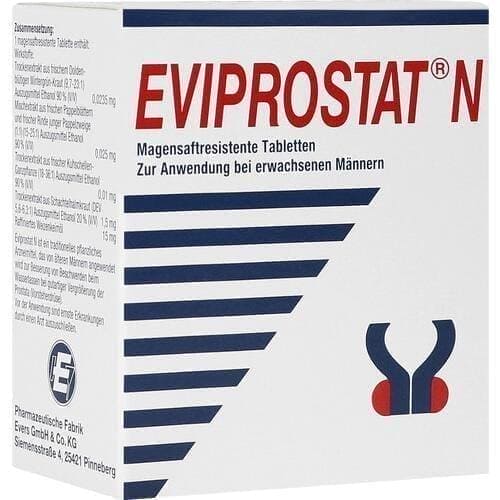 EVIPROSTAT N gastro-resistant tablets 100 pcs - UKDorf 