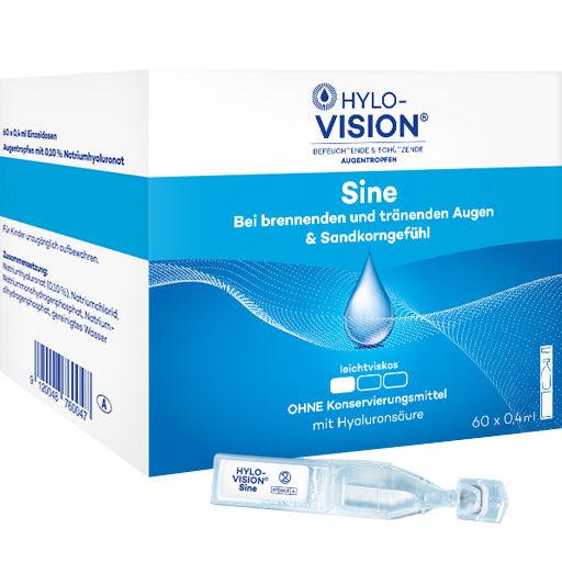 Eye drops HYLO-VISION single dose pipettes - UKDorf 