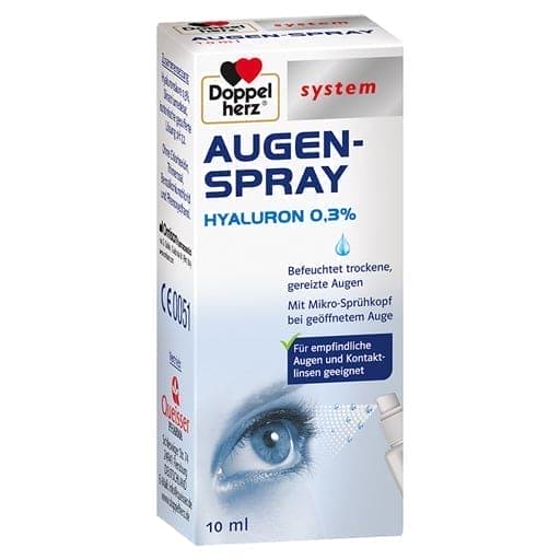 Eye Spray Hyaluronic Acid, hyaluron 0.3% - UKDorf 
