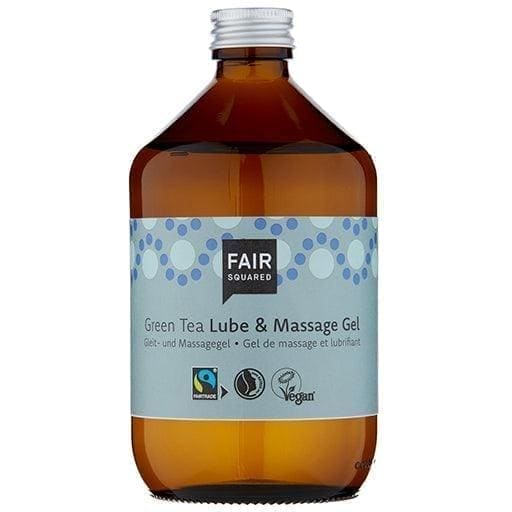 FAIR SQUARED green Tea Lube & Massage Gel ZERO WAS, vaginal gel - UKDorf 