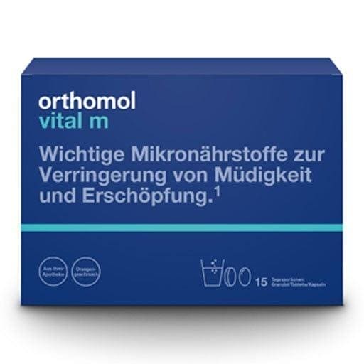 Fatigue, tiredness and lightheadedness, ORTHOMOL Vital M - UKDorf 