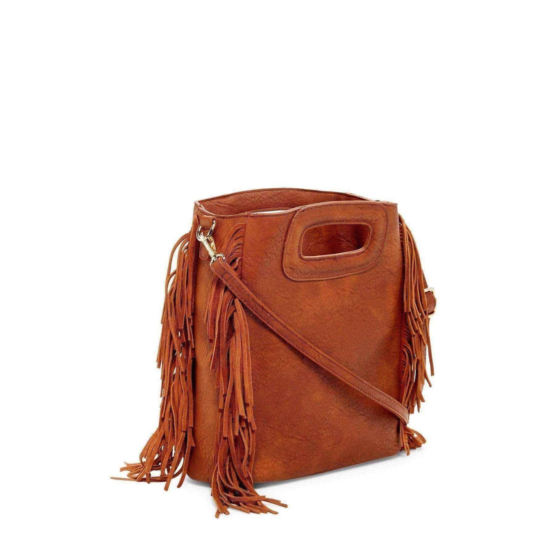 Faux leather handbags | Pink Haley Handbag UK