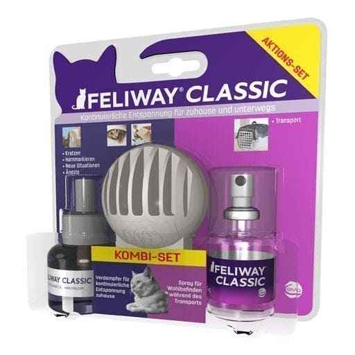 FELIWAY CLASSIC combination set for cats 68 ml