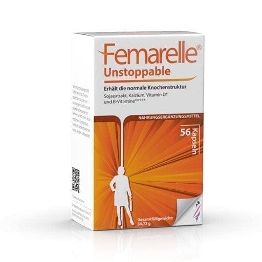 FEMARELLE Unstoppable for postmenopausal women over 60 Calcium & Vit.D - UKDorf 