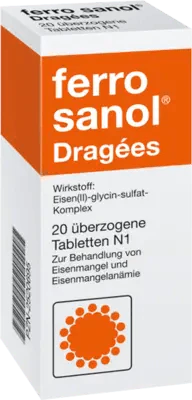 FERRO SANOL, iron(II) ion, iron deficiency anemia, blood loss - UKDorf 
