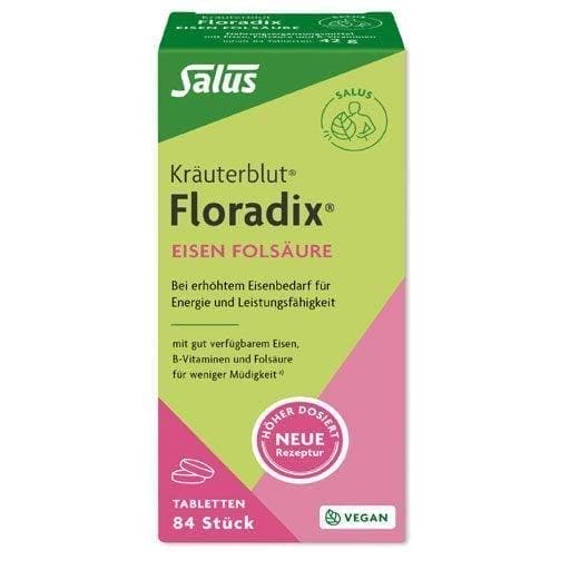 Ferrous gluconate, FLORADIX Iron Folic Acid Tablets - UKDorf 