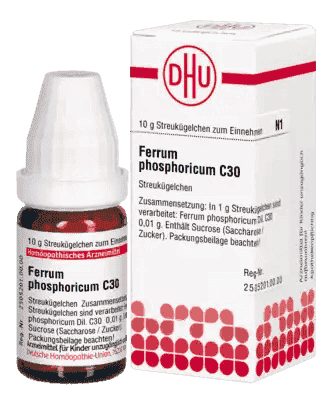 FERRUM PHOSPHORICUM C 30, blood vessels, arteries - UKDorf 